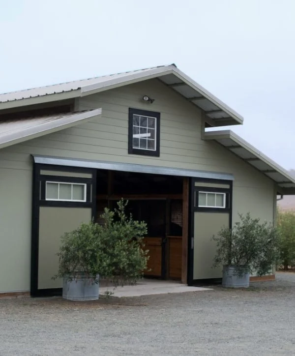 Barn exterior